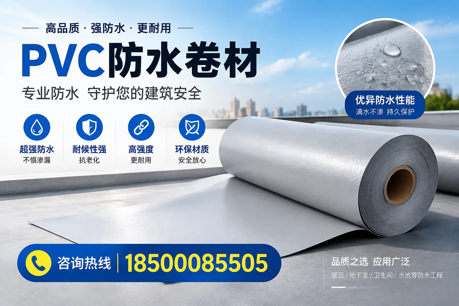 眉山地区pvc防水卷材的市场现状与发展趋势