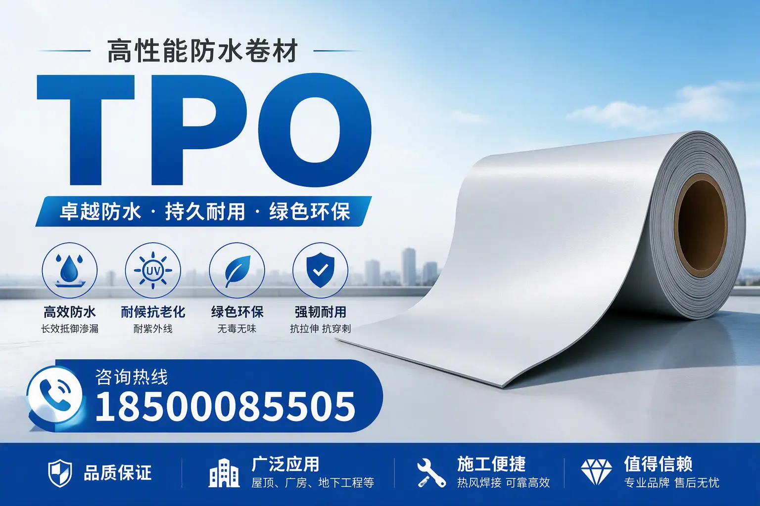 TPO材料的环保特性及其在眉山的应用